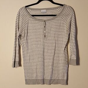 Columbia henley sweater sz. S